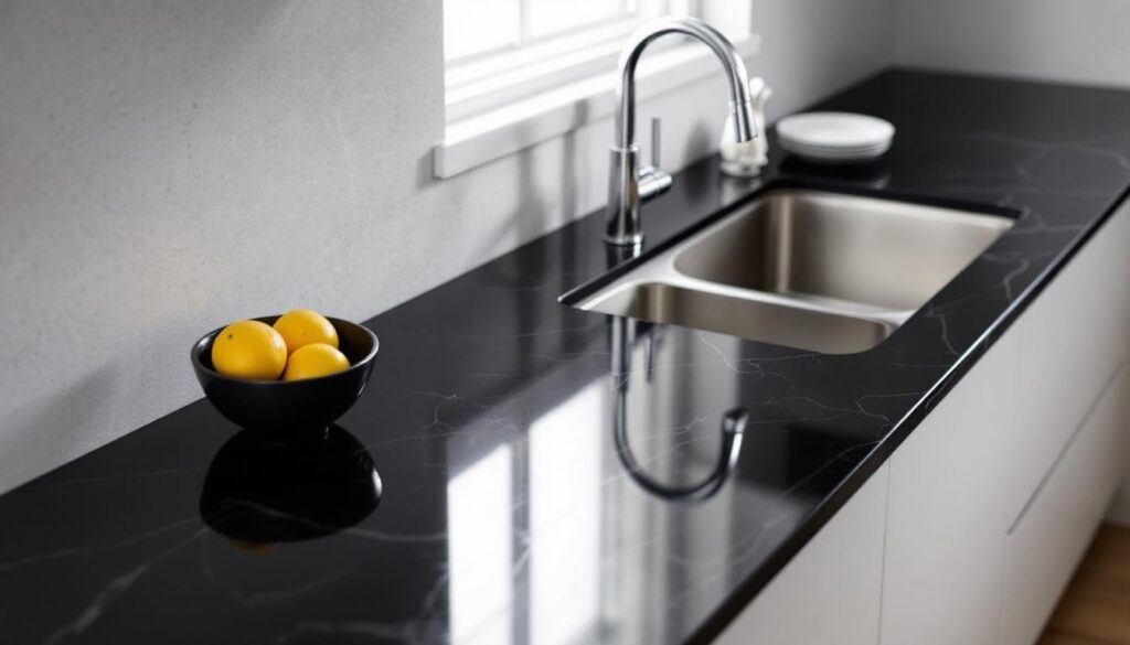Kitchen Remodel Ideas with Black Countertops