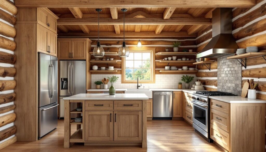 How to Remodel Your Log Cabin Kitchen: Best Ideas