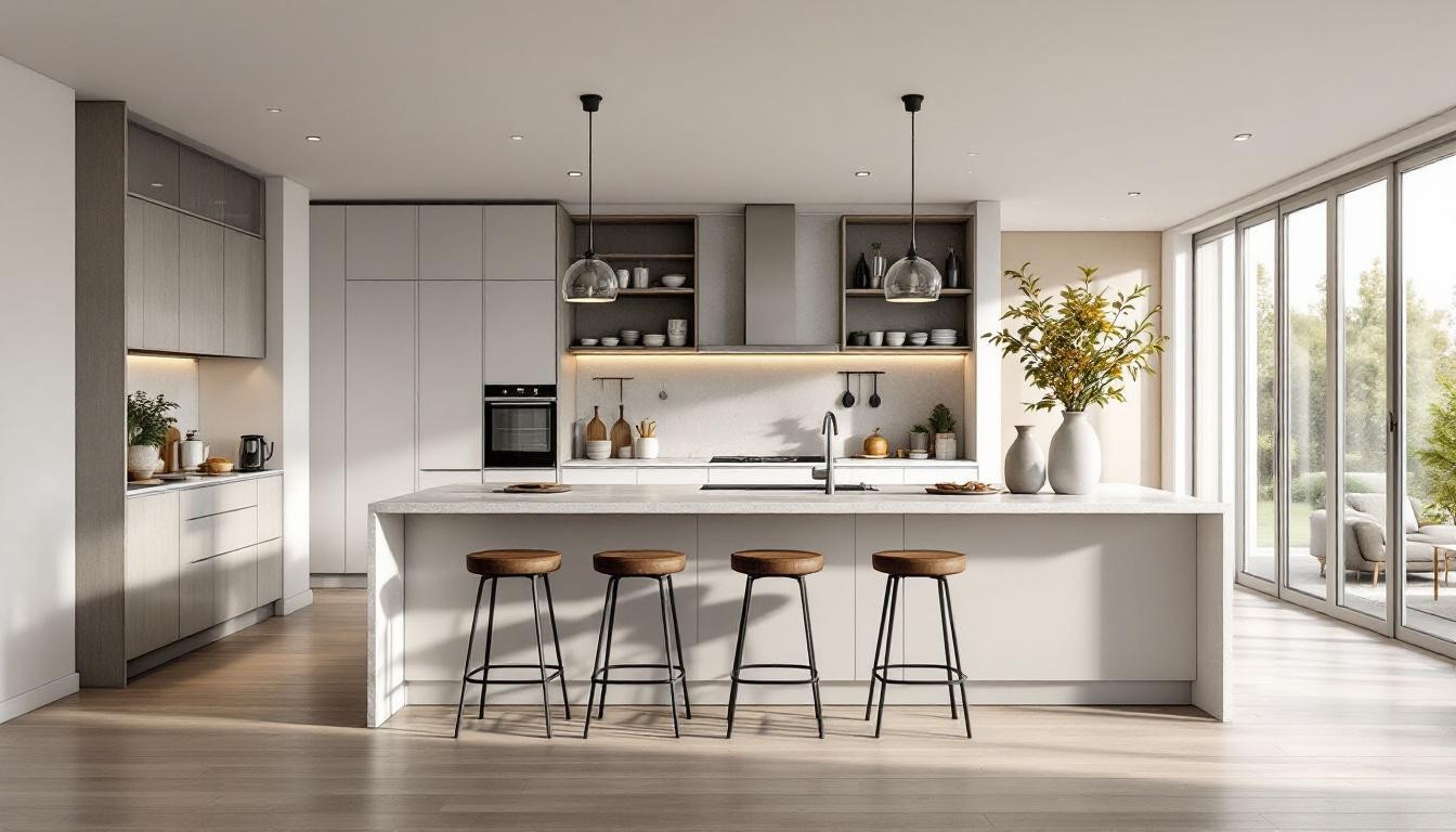 Open Kitchen Design Ideas: Creating Social, Open Cooking Spaces